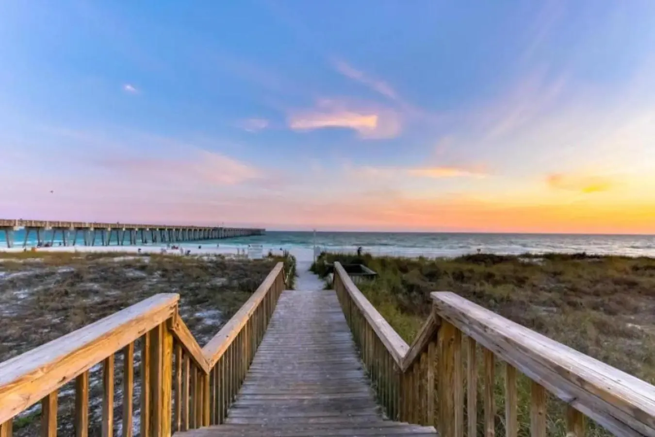 Stunning Beachfront Condo, Walk To Pier Park,Pools Panama City Beach Semesterbostad