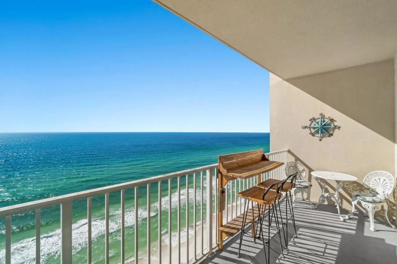 Semesterbostad Stunning Beachfront Condo, Walk To Pier Park,Pools Panama City Beach
