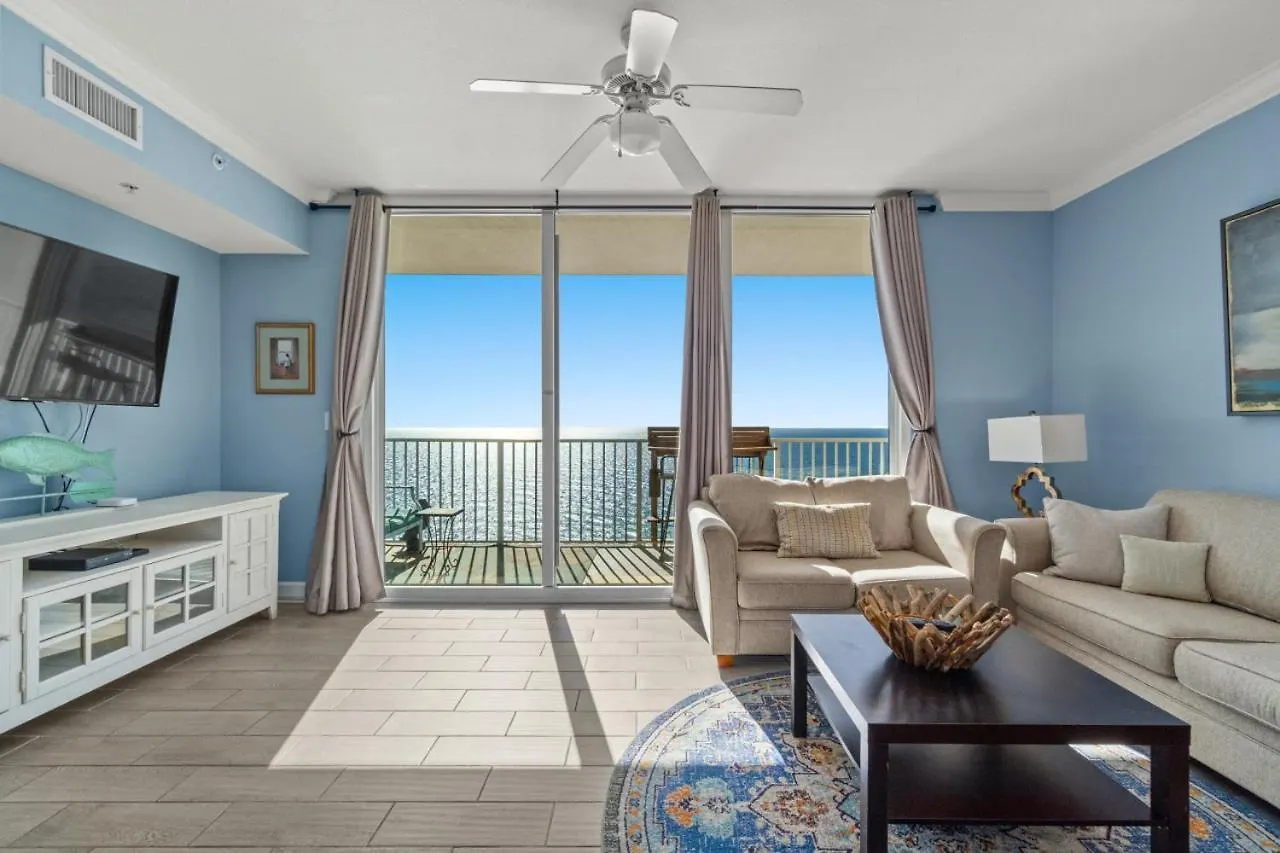 Semesterbostad Stunning Beachfront Condo, Walk To Pier Park,Pools Panama City Beach